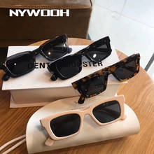 NYWOOH Vintage Rectangle Sunglasses Women Men Retro Small Sun Glasses Ladies Narrow Black Square Shades Eyewear UV400 2024 - buy cheap