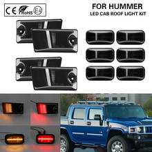 10pc Smoked LED Cab Roof Light Kit for Hummer H2 2003-2009 H2 SUT 2005-2009 2024 - buy cheap