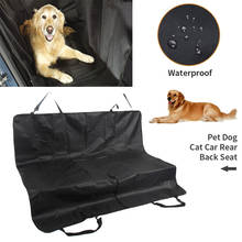 Car Dog Seat Cover Pets Car Rear Back Seat Cover Protector Mat Waterproof Scratch Proof Hammock Pad for Car SUV Pets Cat Carrier 2024 - buy cheap