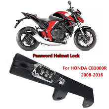 CB1000R Helmet Lock Password Mount Hook Black Side Anti-theft Security Fits for HONDA  CB 1000R 2008 2009 2010 2011 2012-2016 2024 - buy cheap