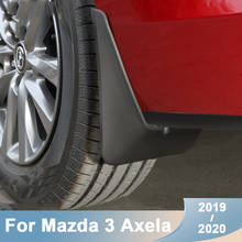 Guardabarros delanteros y traseros para coche, accesorios protectores contra salpicaduras para Mazda 3 Axela 2019 2020, 4 unids/set por juego 2024 - compra barato