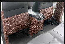 Автомобильный Стайлинг для Nissan X-Trail X Trail T32 Rogue 2014-2019 внутреннее сиденье задний PU подлокотник B Колонка анти-kick pad защитная накладка 2024 - купить недорого