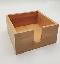 Tissue Box, Bamboo Wood Household Paper Tissue Holder, Living Room, Tea Table, Home Storage Organization 2024 - buy cheap