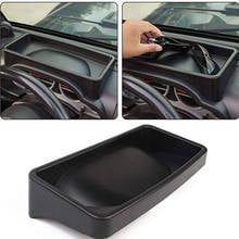 Car Dashboard Storage Box Organizer Tray for 2007 2008 2009 2010 Jeep Wrangler JK JKU Interior Accessories ABS Black Styling 2024 - buy cheap