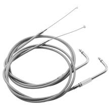 Cable de acelerador para motocicleta, accesorio para Harley Dyna Softail FLT FXD FXST FLH Electra Glide, 140cm 2024 - compra barato