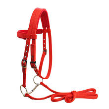 Adjustable Horse Riding Equipment Halter Horse Bridle With Bit And Rein Belt For Horse Equestrian Accessories Soft Thicken 2024 - купить недорого