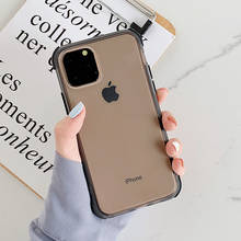 Wixcen Solid Shockproof Clear Phone Case for IPhone 11 Pro Max Xr X Xs Max 6 6s 7 8 Plus Candy Soft Tpu Silicone Back Cover 2024 - купить недорого