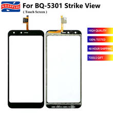 Pantalla táctil de 5,34 "para BQ Mobile, piezas de Sensor de lente de Panel digitalizador de cristal, para BQ 100%, BQ-5301, BQ5301, Strike View, 5301 2024 - compra barato