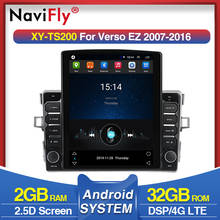 4g lte wifi 9.7 player jogador 2din dos multimédios do carro de android para a unidade principal de toyota verso ez 2007-2016 rádio gps navegação tela de toque bt 2024 - compre barato