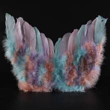 Halloween  Cosplay Props Colorful Angel Feather Wings Fantasy Fairy Angel Wings For Festival Party Anime Cosplay Exhibition 2024 - buy cheap