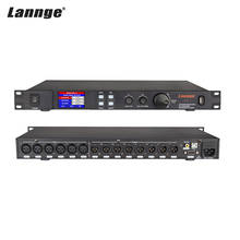 Lannge-procesador de Audio Digital A-808, pantalla táctil LCD de 32 bits, DSP, con interfaz de ordenador USB RS232, 1U, montaje en estante 2024 - compra barato