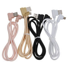 Cable USB tipo C para móvil, Cable de carga de datos Microusb para iPhone 13, 12, 11, Xs Max, 8, Samsung, Xiaomi, LG, 0,25 unidades, 100 m, 1m, 2m, 3m 2024 - compra barato