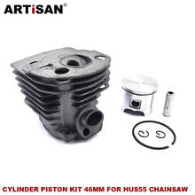 Cylinder Piston Kit Bore 46MM for Husqvarna 55  Chainsaw Spare Parts 2024 - buy cheap