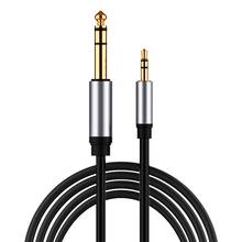 3.5mm Jack Audio Cable 6.5mm Male to 3.5 Male Audio Adapter Headset Connector Microphone Guitar Extension Cable 3.5mm Converter 2024 - купить недорого