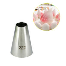 222# Peach Icing Piping Nozzles Cake Decorating Pastry Tip Sets Cupcake Tools Bakeware 2024 - buy cheap