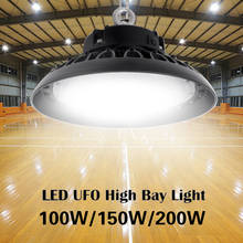 100W 150W 200W Workshop Lights 5000K Industrial Lighting Indoor Spotlight UFO led High Bay Warehouse Stadium Market Lighting 2024 - buy cheap