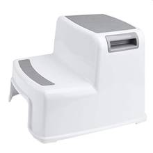 Baby Kids Wide+2 Step Stool For Kids Toddler Stool Toilet Potty Training Slip Resistant Soft Grip Safe As Bathroom Potty Stool 2024 - buy cheap