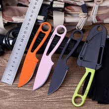 6.30'' Fixed Blade Knife with Sheath Outdoor Survival Tactical Knife Camping Hiking Hunting Knives for Self-defense EDC Tools 2024 - buy cheap