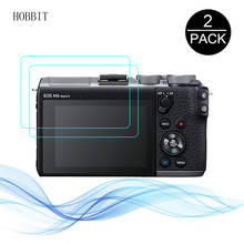 Protector de pantalla de vidrio templado 2.5D 9H para cámara Digital Canon EOS M6 Mark II, pantalla LCD HD, película transparente antiarañazos, 2 uds. 2024 - compra barato