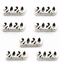 30pcs/lot Alloy Silver 2020 Floating Charms for Living Memory Glass Floating Lockets Pendant Charms 2024 - buy cheap