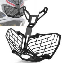 Motorcycle Headlight Head Light Guard Protector Cover Protection Grille For Honda CRF1000L Africa Twin 2015-2021 2020 2019 2018 2024 - buy cheap