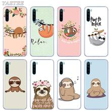 Sloth Cute Animals Phone Case for Xiaomi Redmi Note 9S 9 Pro 8T 6 7 8 Pro 6A 7A 8A 9A 9C K20 K30 5G TPU Soft Cover 2024 - buy cheap