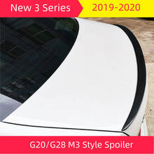 New 3 Series Rear trunk Spoiler wing  For BMW G20 G28 320i 330i 335i 340i 2019 2020 year M3 Style Rear Spoiler 2024 - buy cheap