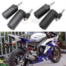 Slider de proteção anti-queda para motocicletas yamaha., dispositivo de proteção contra queda e queda para os modelos yzfr6 coloridos r6 2008- 2014 2009 2010 2011 2012. 2024 - compre barato