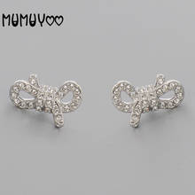Fashion jewelry high quality swa2020 new style, charm romantic sweet bow stud earrings gifts for women 2024 - buy cheap