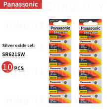 Pilas de botón de óxido de plata SR621SW para Panasonic AG1, 364, 164, D364, L621, 1,55 v, 10 unidades 2024 - compra barato