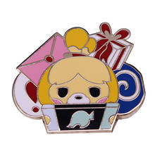 Animal Crossing brooch inspired by everyone’s favourite administrative shih tzu, Isabelle. 2024 - buy cheap