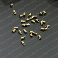 Atacado 4*2.3mm antigo bronze pasta de cobre conector achados acessórios 100 peças (jm3665) 2024 - compre barato