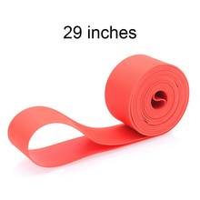 2 pcs/set MTB Road Bicycle Tire Mat Tyre Cushion PVC 26/27.5/29/700C Inner Tube Puncture Splint Tire Protector Bike Tire Rim Tap 2024 - buy cheap