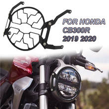 Cubierta protectora de rejilla para faro de motocicleta, accesorio para HONDA CB300R, CB 300R, CB300 R, nuevo, 2019, 2020 2024 - compra barato