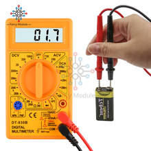 DT830B LCD Digital Multimeter AC/DC 750/1000V Voltmeter Ammeter Ohm Tester Meter Digital Multimeter Black Yellow 2024 - buy cheap