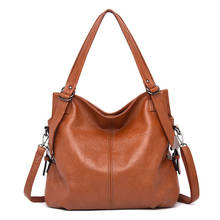 Valenkuci Brand Fashion Women's Shoulder Bag Female Genuine Leather Handbags Ladies Bag High Quality Large Tote Bags Black/Brown 2024 - buy cheap