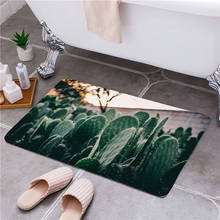 Cactus Entrance Door Floor Mat  Door Mat Non-Slip Foot Pad Home Welcome Carpet For Hallway Bath Kitchen Doormat 2024 - buy cheap
