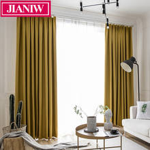 Jianiw-cortina blackout 90-95% com escurecimento, painel para cortinas, redução de ruídos, isolamento térmico, para janelas, sala de estar 2024 - compre barato
