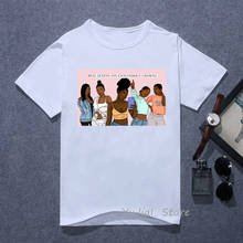 Black Girl Magic T shirt Women Kawaii Queen friends tshirt femme melanin shirt Gothic top female Hip Hop White T-shirt 2024 - buy cheap