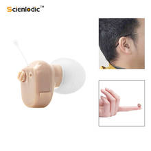 Mini Invisible Hearing Aid Hearing Device Sound Amplifier Ear Voice Amplifier Adjustable Tone Hearing Aid For Elderly Deaf 2024 - buy cheap