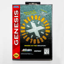 Revolution X con caja de venta al por menor, tarjeta de juego MD de 16 bits para Sega Mega Drive/ Genesis 2024 - compra barato