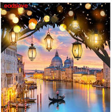 5D Diamond Painting Full Square drill Venice Water City Scenery Diamond Embroidery Round Drill Rhinestones Pictures Cross Stitch 2024 - buy cheap