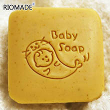 Sello de jabón de león marino para bebé, Serie de Animal Transparente hecha a mano, con mango, personalizado 2024 - compra barato