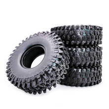 4PCS 1.9'' rubber 120mm Tires for 1/10 RC Rock Crawler Axial SCX10 90046 D90 D110 2024 - buy cheap