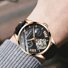 Business Big Dial Watch Men Belushi Mens Watches Top Brand Luxury Male Watch Waterproof Mechanical Automatic Reloj Hombre 2021 2024 - buy cheap