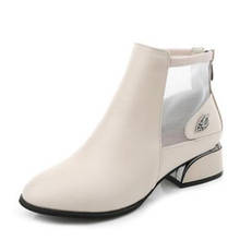 Top Cowhide Mesh Women Leather Boots Breathable Hole Shoes Sandals Women Fashion Sandals 2020 Best-selling Women Sandal Shoes 2024 - buy cheap