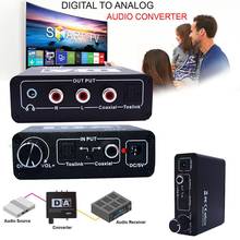 192KHz Optical Coaxial Digital To Analog Audio Converter Adapter Decoder DAC Amp 3.5mm Audio Adapter HiFi Stereo Headphone 2024 - buy cheap