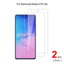 Protectores de pantalla de vidrio templado para Samsung Galaxy S10 Lite, película protectora HD transparente 2024 - compra barato