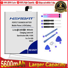 Hsabat-bateria de alta qualidade 0 ciclo, 5600mah, he340, para nokia 2.1, ta-1029, ta-1080 2024 - compre barato