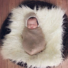 Faixa de pelúcia para bebês, cobertor para bebê recém-nascido de lã macia 2024 - compre barato